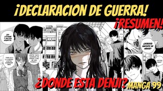 ¡DECLARACION DE GUERRA!/¡NUEVO EQUIPO!/RESUMEN COMPLETO/Chainsaw Man Parte 2/Manga 99/Review