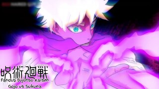 Fandub Jujutsu Kaisen fananimation Gojo vs Sukuna