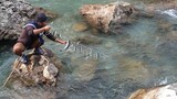 net fishing in Nepal | asala fishing | himalayan trout fishing |