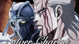 jean pierre polnareff, silver chariot, and chariot requiem (jojo no kimyou  na bouken and 1 more) drawn by mitus