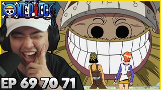 THE GIANTS BROGGY AND DORRY! || One Piece Episode 69, 70, 71 Reaction