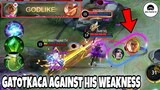 Gatotkaca against his Weakness | Gatotkaca Mage Hybrid Build - MLBB