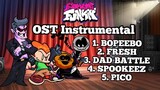 Friday Night Funkin' OST Instrumental Part 1 | VS Daddy Dearest Skid Pump Pico