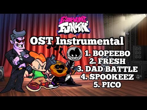 Friday Night Funkin' OST Instrumental Part 1 | VS Daddy Dearest Skid Pump Pico