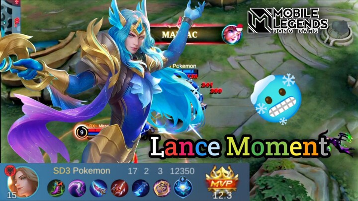 Moment Lancelot Kil 17🥶 |Mobilegend Bang Bang