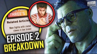 SHE HULK Episode 2 Breakdown & Ending Explained | Review, Easter Eggs, Theories And Wolverine?