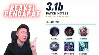 Reaksi & Pendapat soal LEAK Patch 3.1b (Belom official ya ini!) - League of Legends Wild Rift