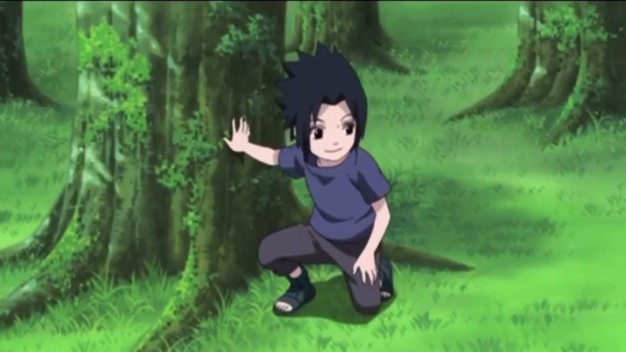 little kid sasuke