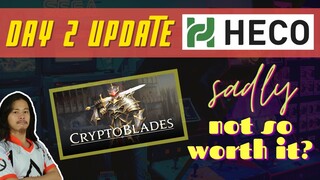 Cryptoblades HECO Day 2 Science - Sadly, Not So Good Update