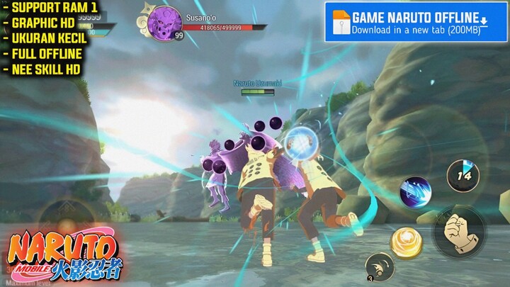 Game Naruto Mobile Fighter FANMADE Offline