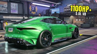 Need for Speed Heat Gameplay - 1100HP+ JAGUAR F-TYPE R COUPE Customization | Max Build 400+