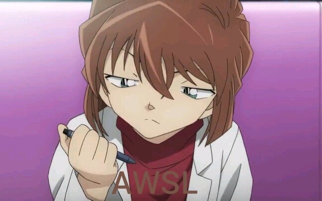 【Detective Conan】Ai is cute when she presses the pen and says "No"