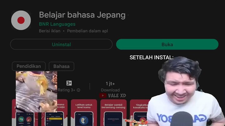 Belajar Bahasa Jepang?...  👆🚬