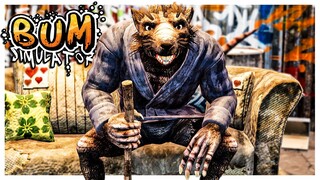 Finding an Underground RAT City // BUM Simulator Gameplay