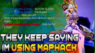 THEY INSIST IM USING MAPHACK | SELENA THUNDER FLASH GAMEPLAY | MOBILE LEGENDS: BANG BANG