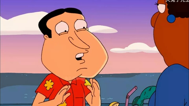 Family Guy~Ah Q, ternyata kamu juga punya saat-saat ketika kamu bingung