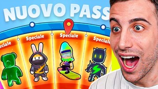 Sblocco TUTTE le NUOVE Skin dello Stumble Pass! Stumble Guys ITA!