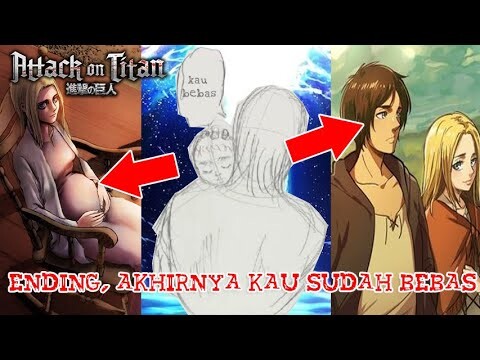 OHH.. ENDING, EREN MENGENDONG ANAKNYA DI DUNIA PATH. | YOU ARE FREE - Ending Attack on Titan
