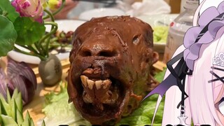 Ma cà rồng Nhật Bản đổ nước lên người Shuang và ăn đầu cừu lớn sau khi xem xong
