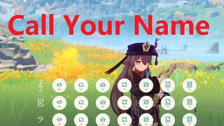 (完整版)《Call Your Name》搬石神曲 原神演奏(附谱)