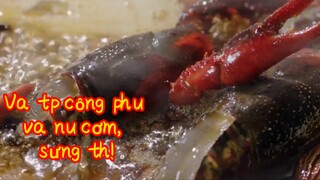 Vừa tập công phu vừa nấu cơm, sướng thế!