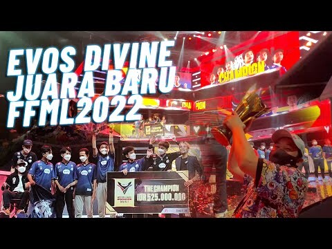 MOMENT EVOS DIVINE JUARA FFML 2022 KEMAZ SALTO , PRANK PIALANYA GUA AMBIL !!! FREE FIRE