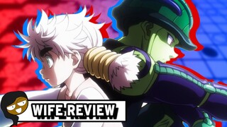 Snot Nosed Brat Strats | My Wife Reviews Hunter X Hunter Episode 102 + 103