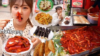 45년 전통 명동 신세계 떡볶이 먹방 | Tteobokki, Sundae, Kimbap | Mukbang