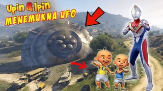 UPIN IPIN DAN ULTRAMAN DYNA MENEMUKAN UFO JATUH - GTA 5 MOD UPIN IPIN