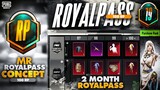 Month 19 Royal Pass | 100 RP In MR Royal Pass | 2 Month Royal Pass |PUBGM