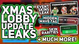 XMAS STORE LEAKS - New skins, Skin Rarities, Hidden Wave Tag & More - TDS Christmas Update Leaks