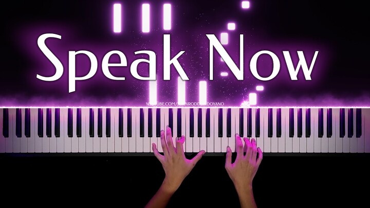Taylor Swift - Speak Now | Piano Cover with Strings (with PIANO SHEET)
