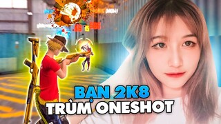 [Free Fire]Ngân Gỉa BOT Ghép Ngẫu Nhiên Gặp Trùm Oneshot 2K8...|Ngân Kaito