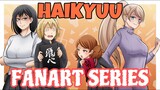 Haikyuu Fanart series, DONE ‼️ kalian pilih Karasuno atau Nekoma?