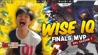 FINALS MVP : WISE HIGH IQ PLAYS DURING THE MPL S7 GRAND FINALS