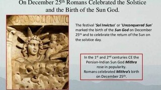 SAAN PO BA NAKUHA NG KATOLIKO YUNG DEC. 25 DAW PO ANG BIRTHDAY NI JESUS?