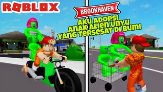 AKU ADOPSI ALIEN UNYU DARI PLANET PISYANG ft @Bells90  - ROBLOX BROOKHAVEN