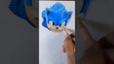 Drawing Sonic the hedgehog #sonic #sonicthehedgehog