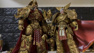 Warhammer 30k Kaisar dan Rogal Dorn menghadapi putra berbakti yang akan datang, Dark Source Horus be