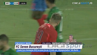 Becali a intrat în direct și a provocat hohote de râs de două ori, imediat după Virtus - FCSB 1-7