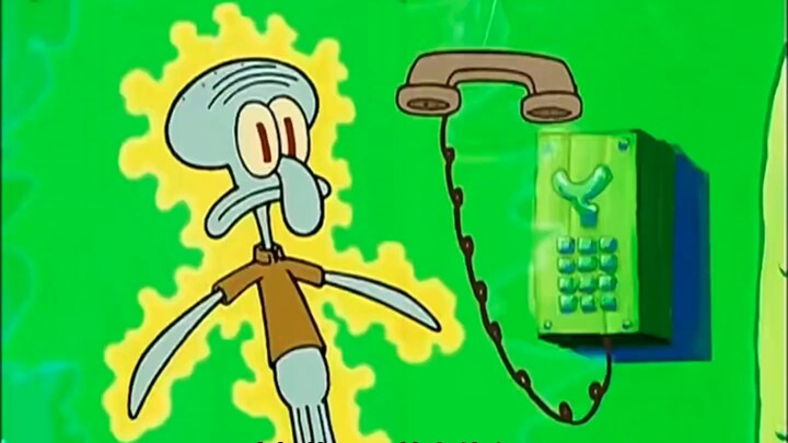 Spongebob ได้รับรังสีที่หดตัว และ Squidward ก็ถูกสร้างเป็นฟิกเกอร์สำหรับ Patrick Star