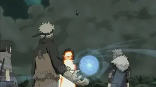 Naruto, Sasuke, Minato and Tobirama vs. Obito six paths  Full fight (English sub)