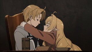 Elinalise wants to kiss Rudeus | Mushoku Tensei Jobless Reincarnation Season 2 Episode 4