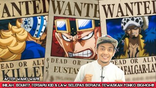 INILAH BOUNTY TERBARU LAW & KID SELEPAS BERJAYA TEWASKAN BIGMOM!!