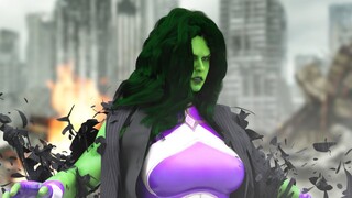 She-HULK Transformation (I'm Always Angry) The Avengers (Test)