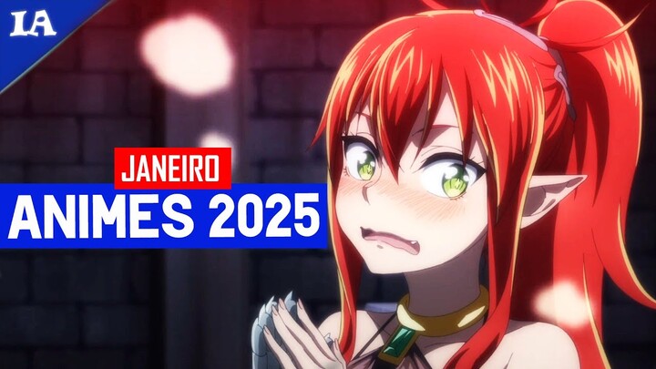 NOVOS ANIMES DE JANEIRO 2025 | Guia de Temporada