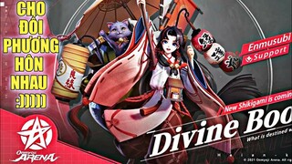 Onmyoji Arena | Thức Thần mới có khả năng cho đối thủ hôn nhau say đắm =)) Enmusubi (Duyên Kết Thần)