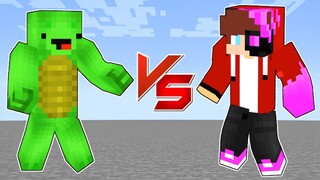 Mikey vs Ender JJ in Minecraft JJ and Mikey Maizen