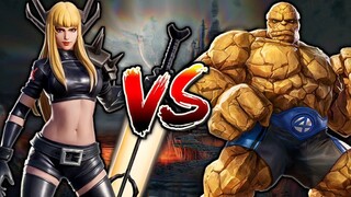 MAGIK VS THE THING | MARVEL SUPER WAR | MAGIK SKILL EXPLAIN