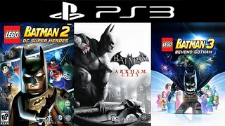 All Batman Games on PS3